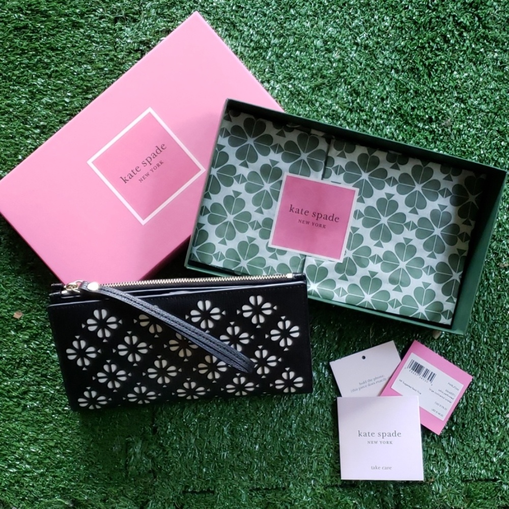 Kate Spade Perforated Smartphone Wristlet